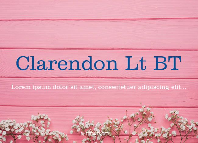 Clarendon Lt BT example